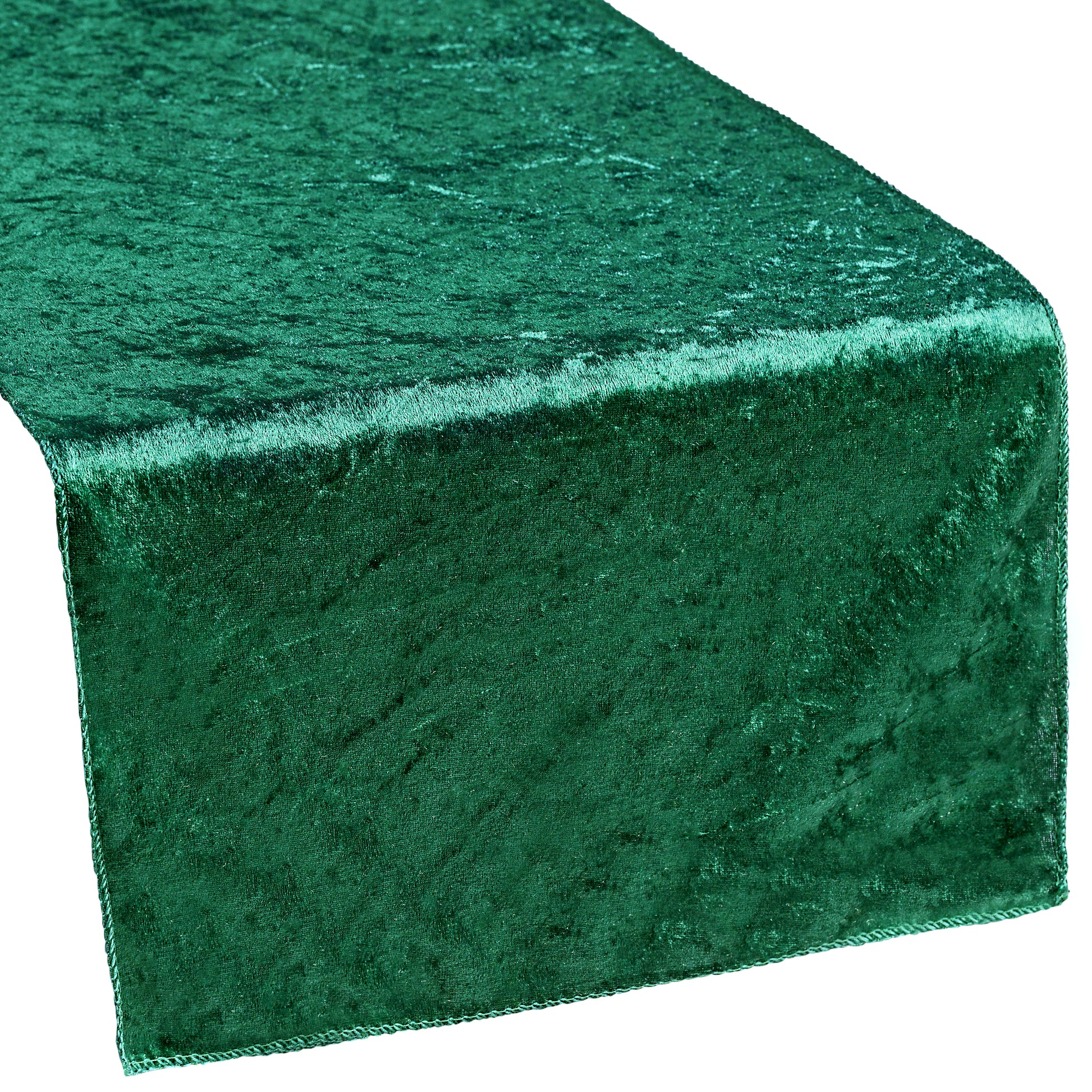 Velvet Table Runner - Emerald Green – CV Linens