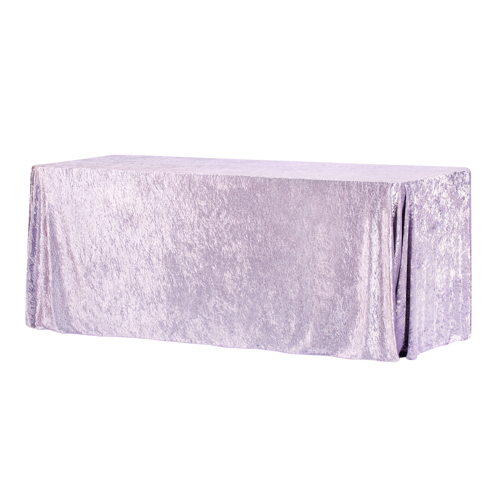 Velvet 90x156 Rectangular Tablecloth - Pink– CV Linens