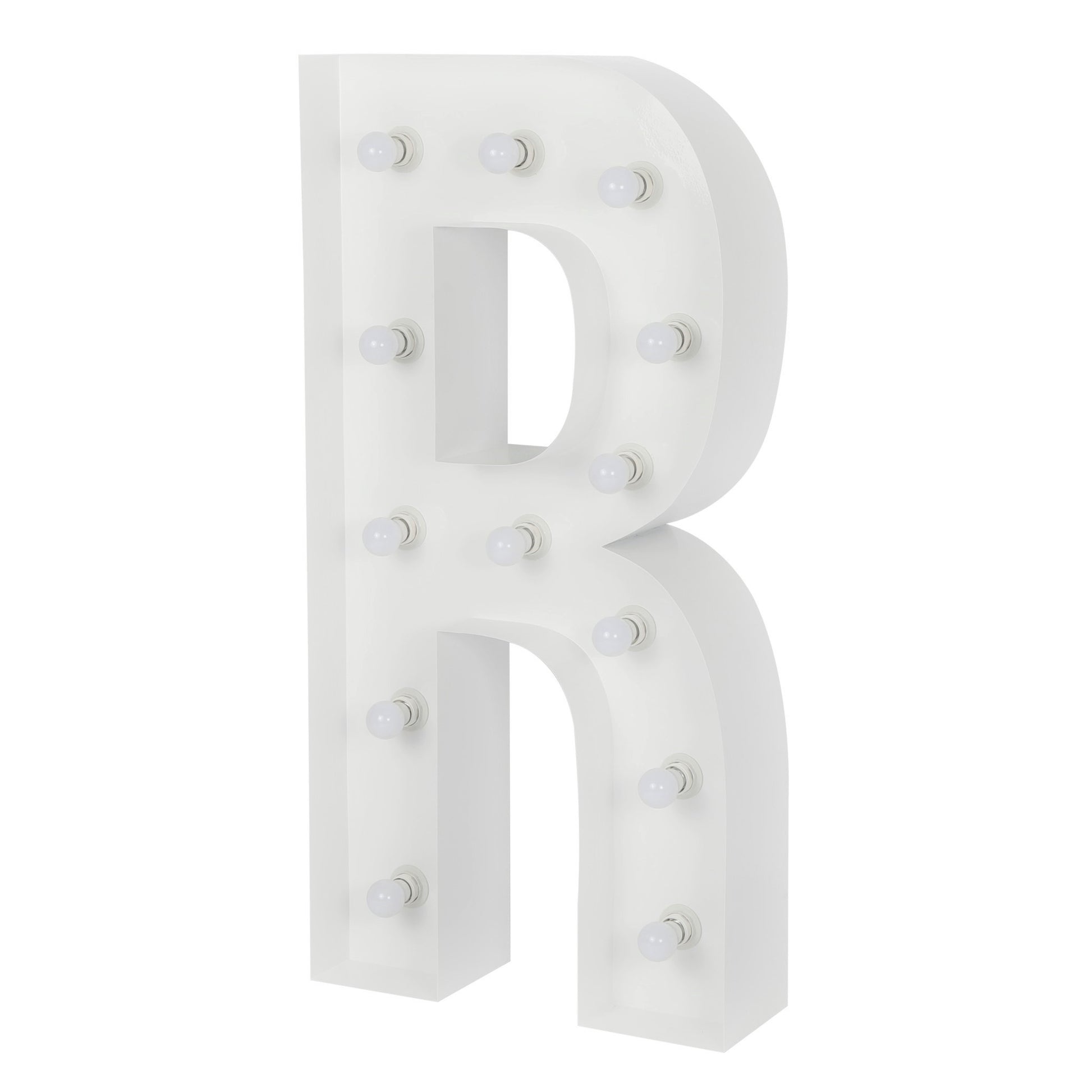 Led Light up Letters Giant Metal Marquee Alphabet Sign