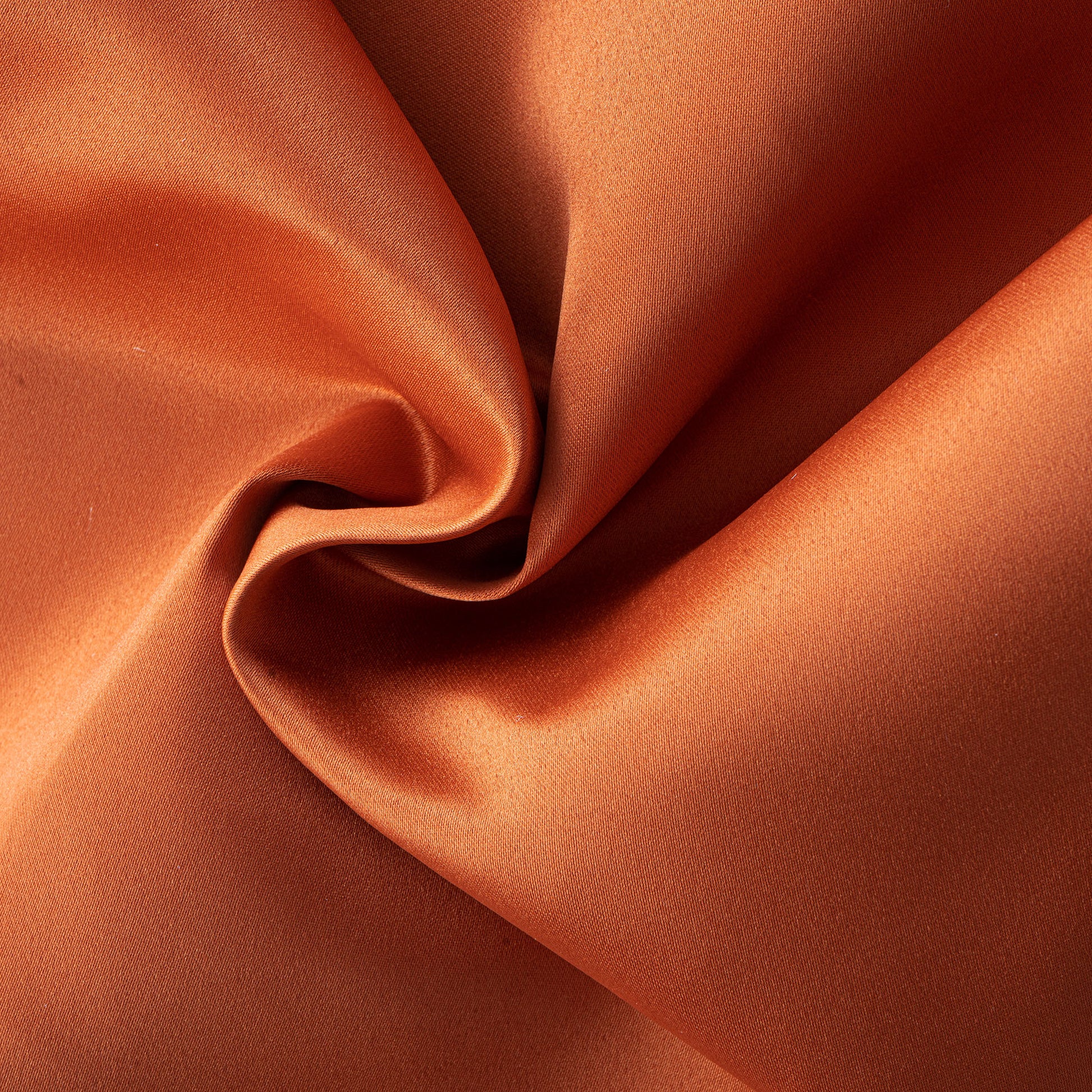 40 yds Satin Fabric Roll - Rust