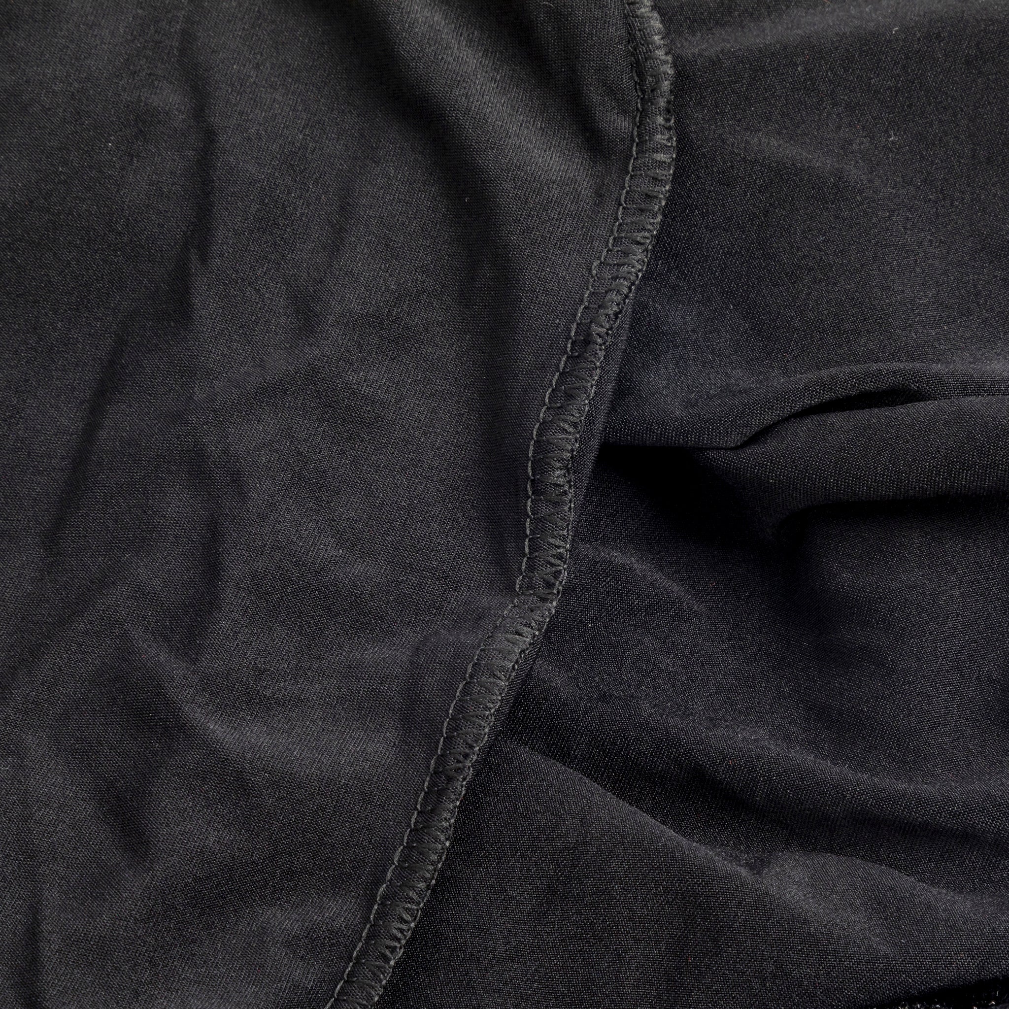Shimmer Tinsel Folding Spandex Chair Cover - Black– CV Linens