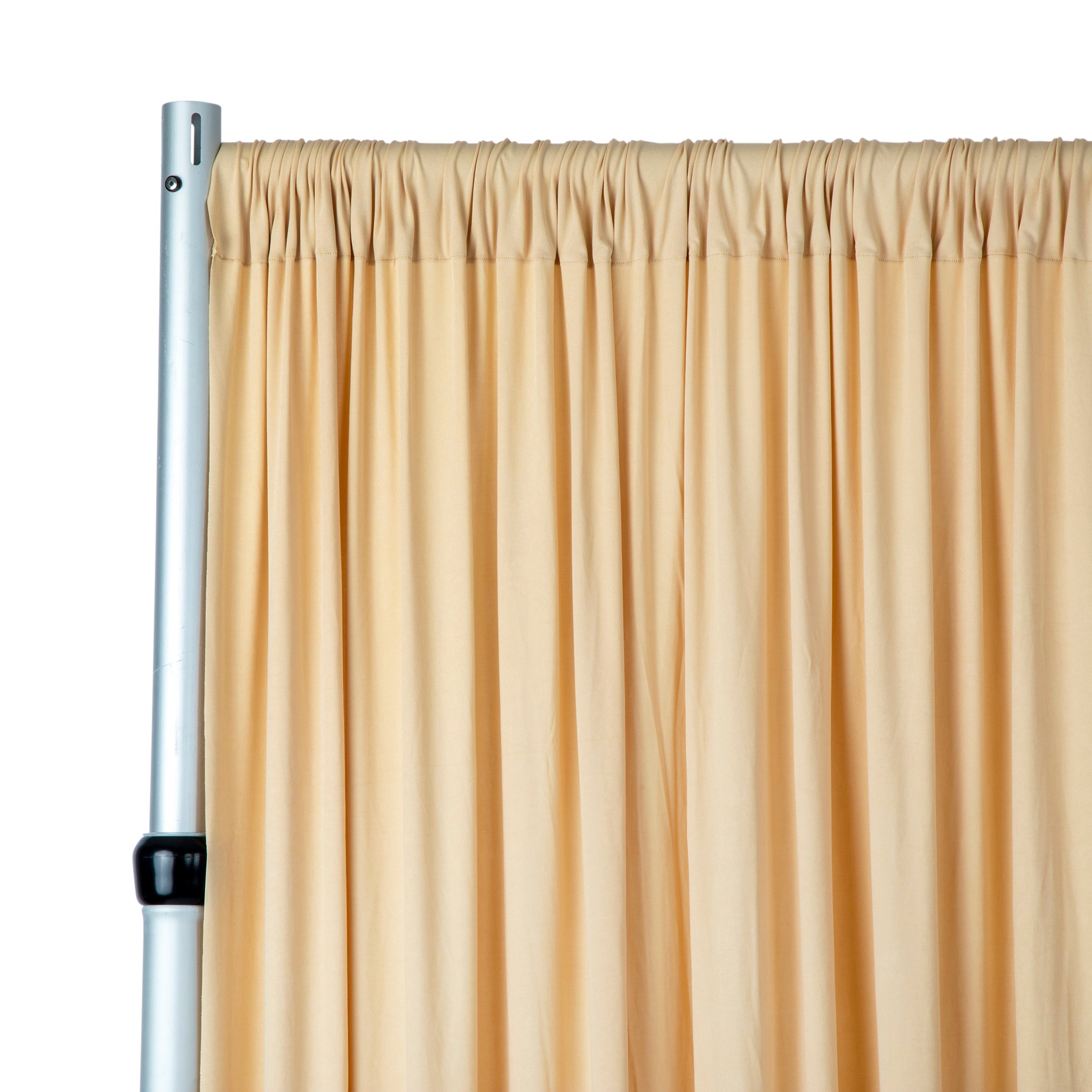 Spandex 4-way Stretch Backdrop Drape Curtain 10ft H x 60