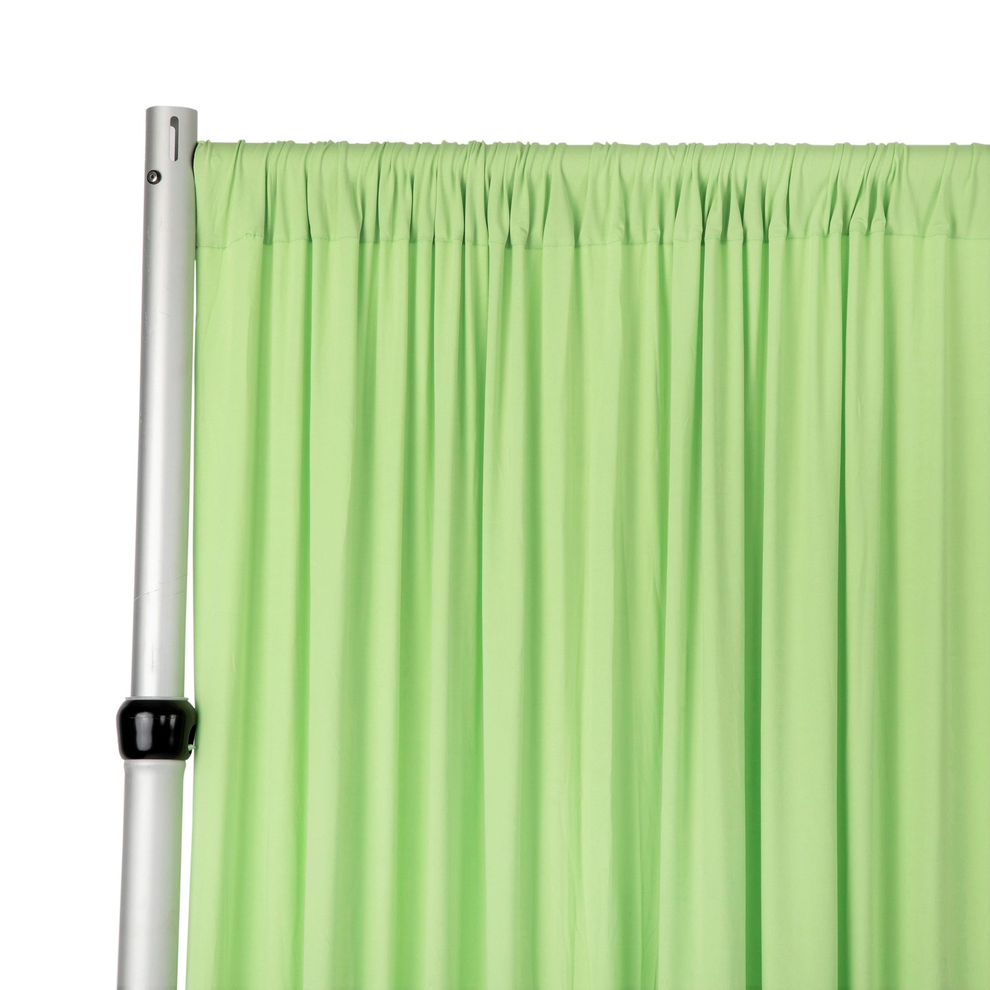 Spandex 4-way Stretch Backdrop Drape Curtain 18ft H x 60" W - Mint Green