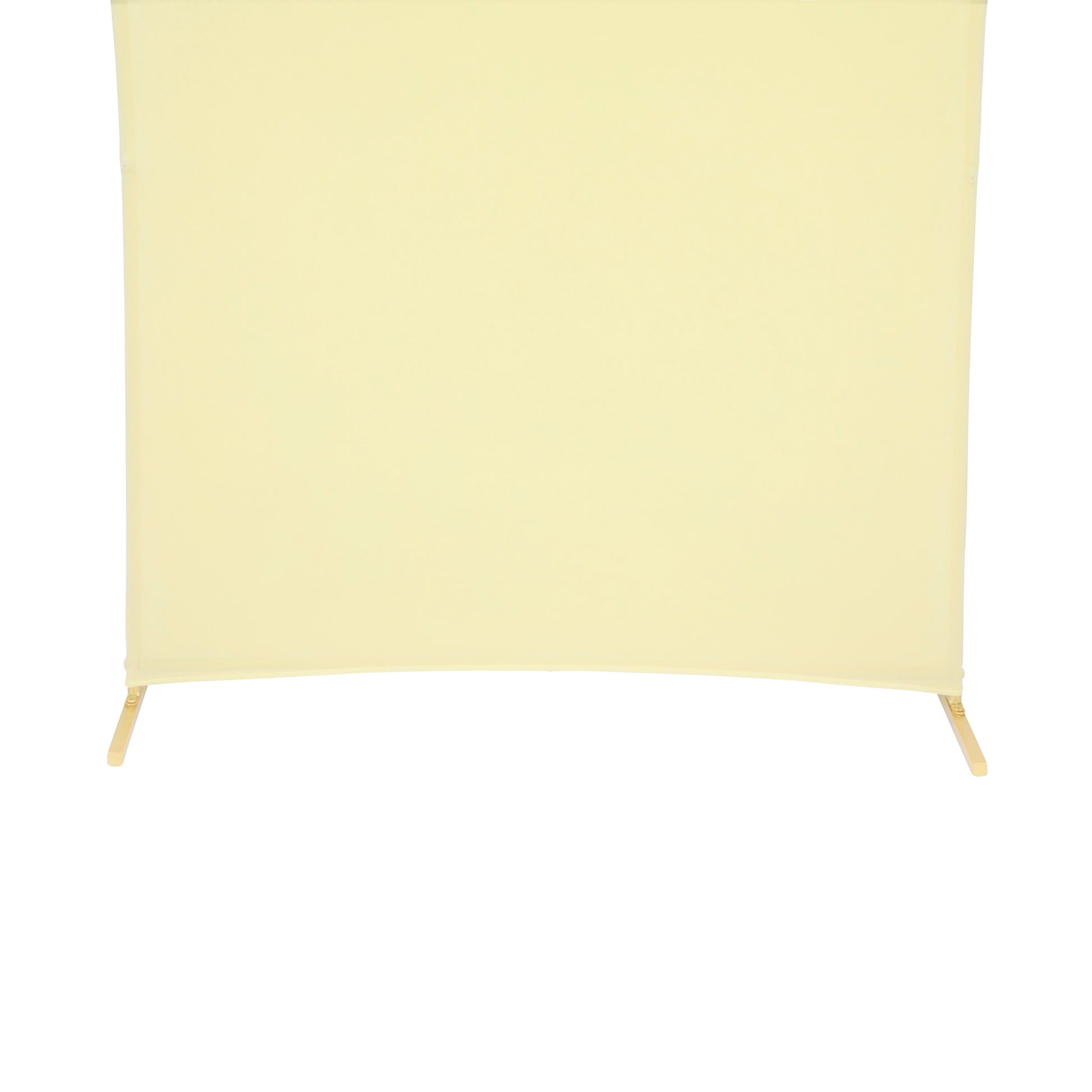 Spandex Arch Covers for Chiara Frame Backdrop 3pc/set - Pastel Yellow