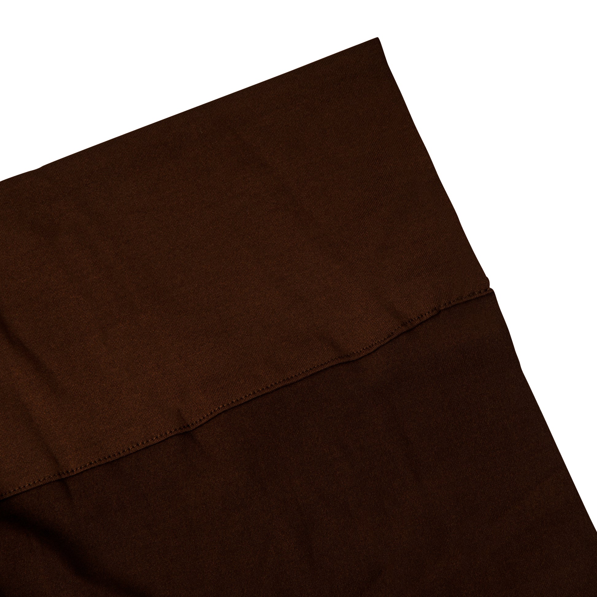 Spandex 4-way Stretch Backdrop Drape Curtain 18ft H x 60" W - Chocolate