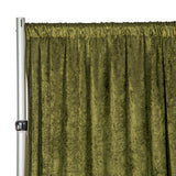 CV Linens bkdp12_vel_cinrose Velvet Drape-366cm x 132cm, Backdrop Curtain  Panel